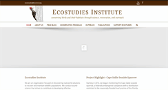 Desktop Screenshot of ecoinst.org