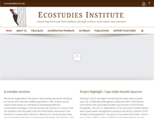Tablet Screenshot of ecoinst.org